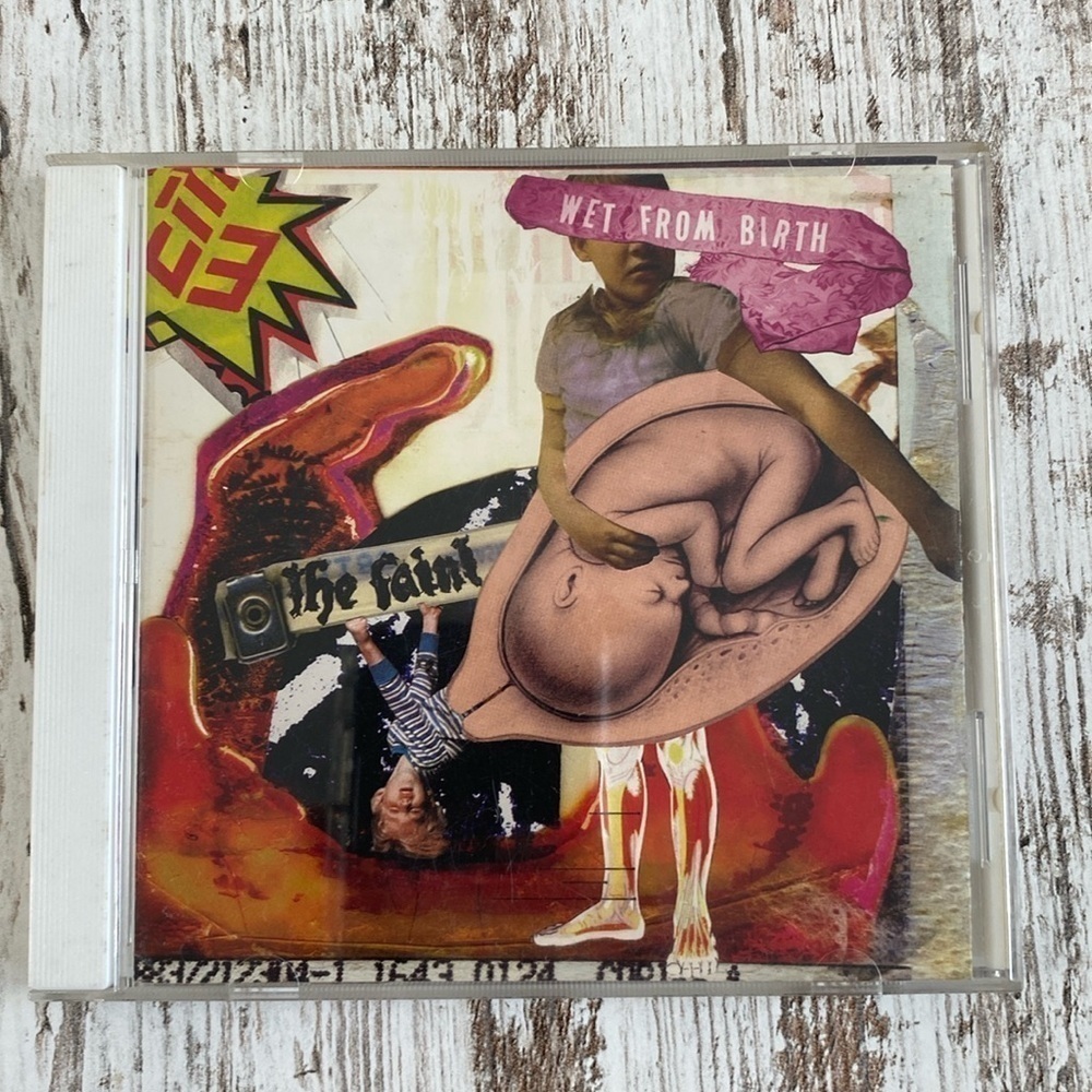 The Faint Wet From Birth 2004 CD Indie Rock Dance Punk Compact Disc